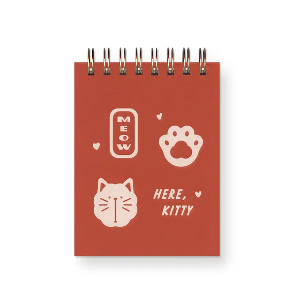 Meow Cat Mini Jotter Notebook