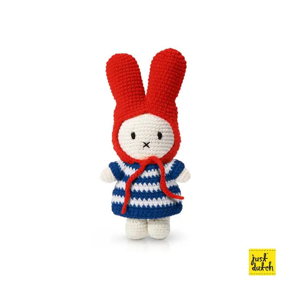 Miffy Wearing Striped Dress and Hat