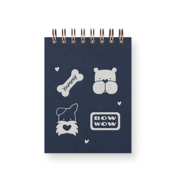 Bow Wow Dog Mini Jotter