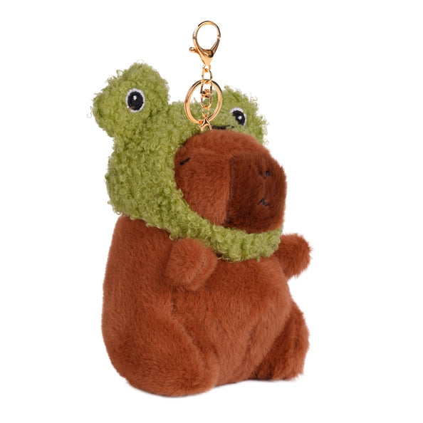 Capybara Plush Keychain