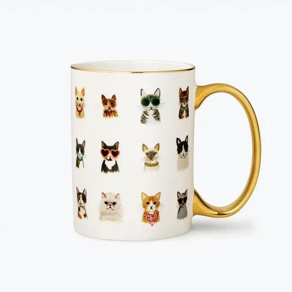 Cool Cats Porcelain Mug