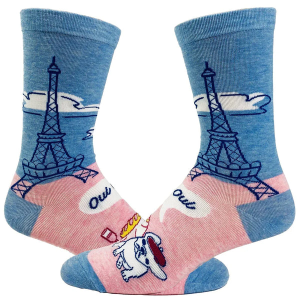 Oui Oui Womens Crew Socks