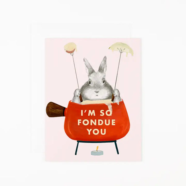 So Fondue Greeting Card