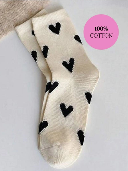 Valentine Hearts Casual Socks