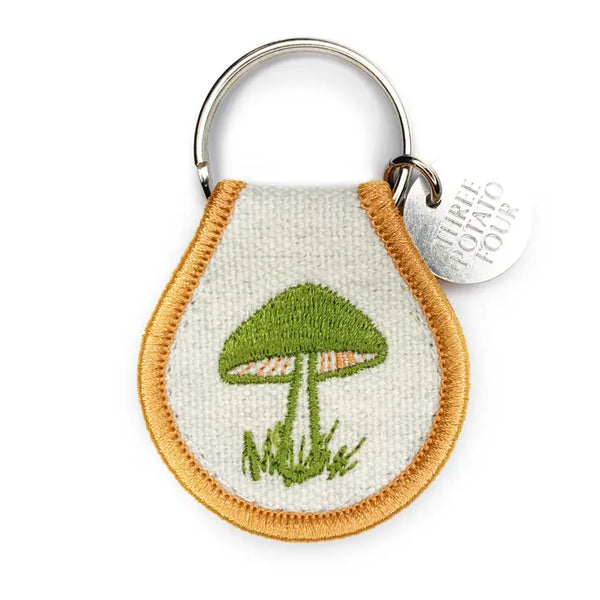 Mushroom Patch Keychain