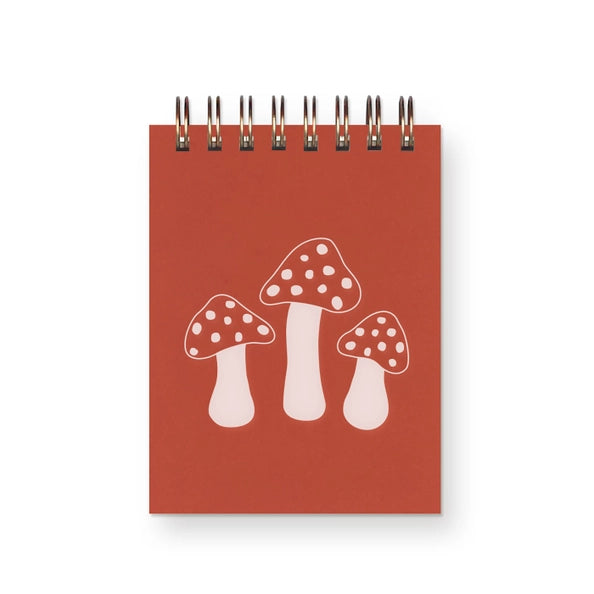 Mushroom Mini Jotter Notebook