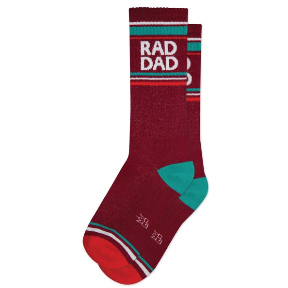 Rad Dad Gym Crew Socks