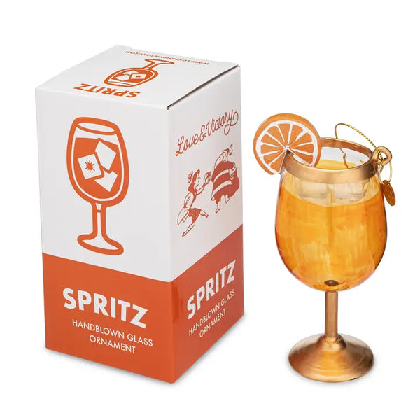 Spritz Cocktail Holiday Ornament