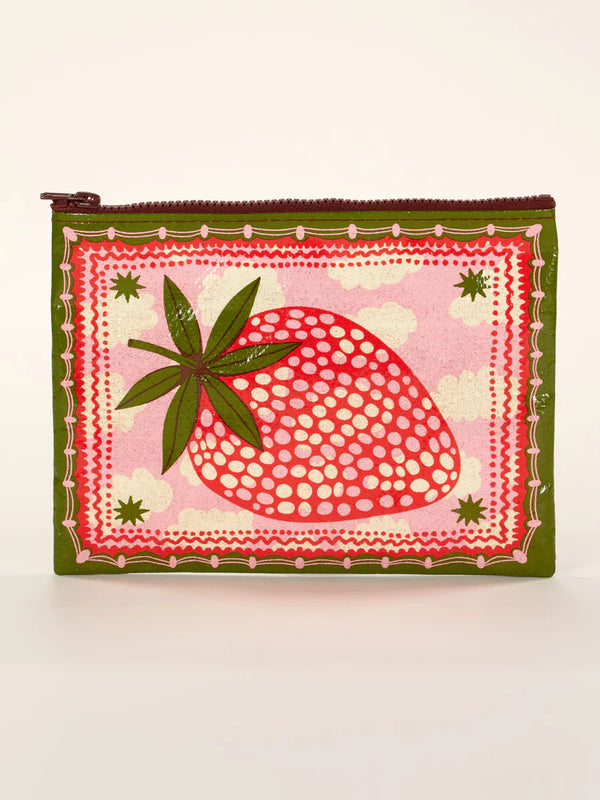 Strawberry Clouds Zipper Pouch